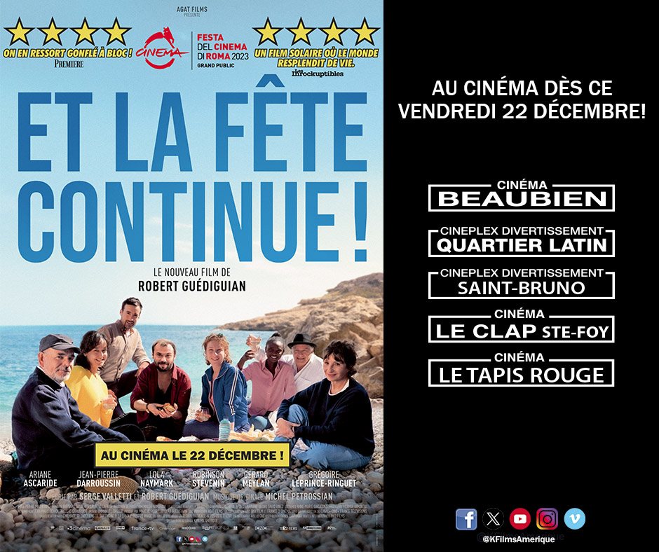 Et la fête continue